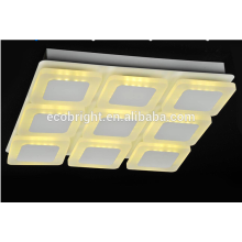 2015 New design!The noble fashion living room light fixture square led ceiling light